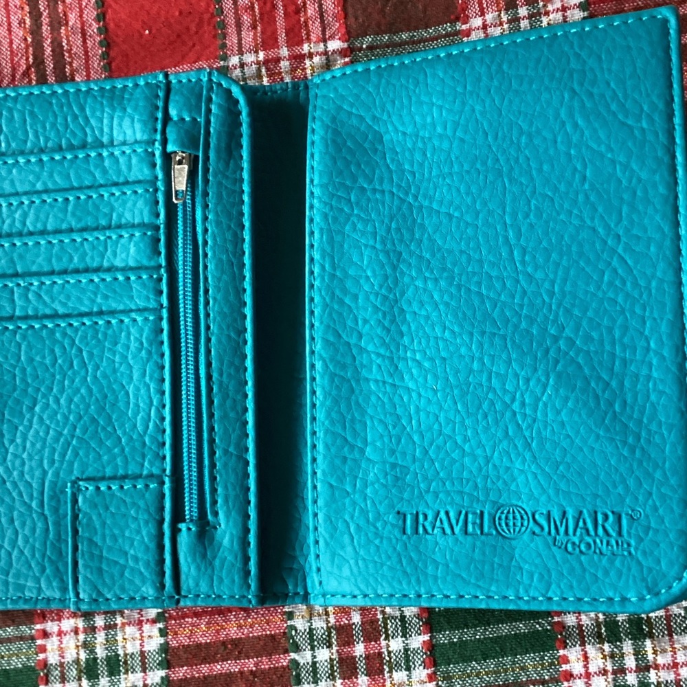 Teal  travel Wallet